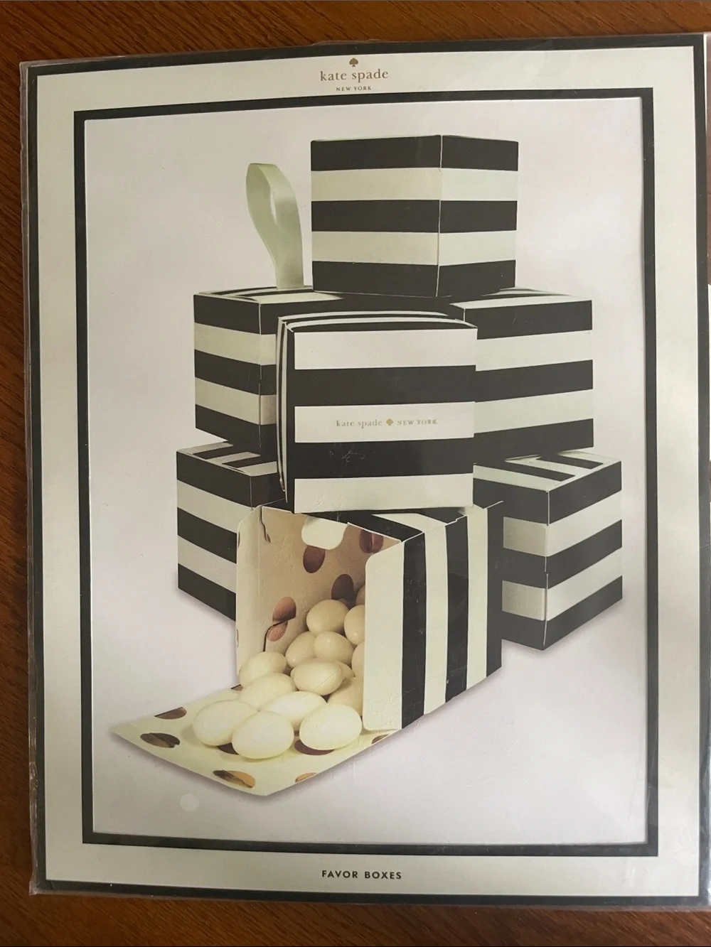 Kate Spade Favor Boxes